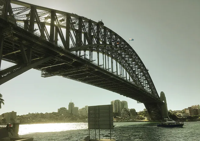 オーストラリアのハーバーブリッジ