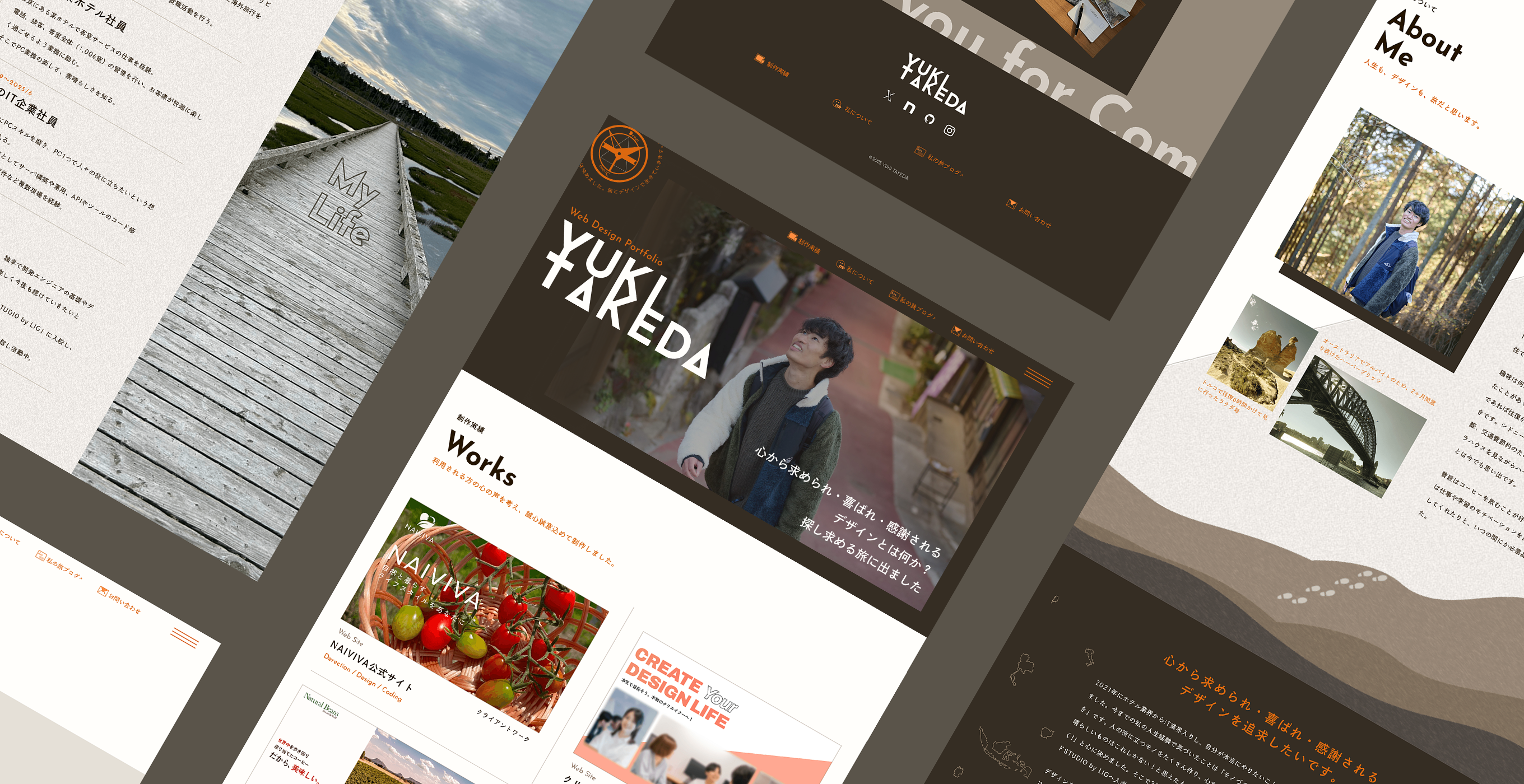Yuki Takeda ポートフォリオについて