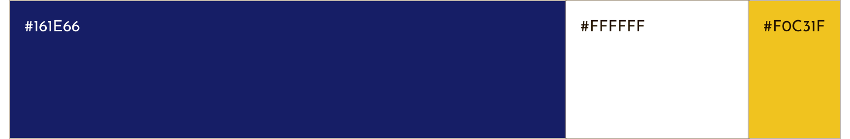 カラーパレット（配色比率）