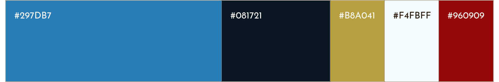 カラーパレット（配色比率）