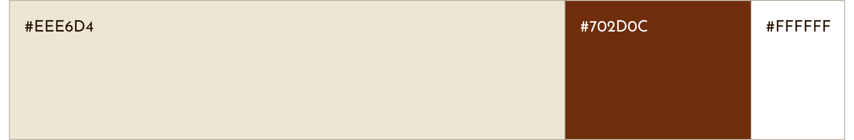 カラーパレット（配色比率）